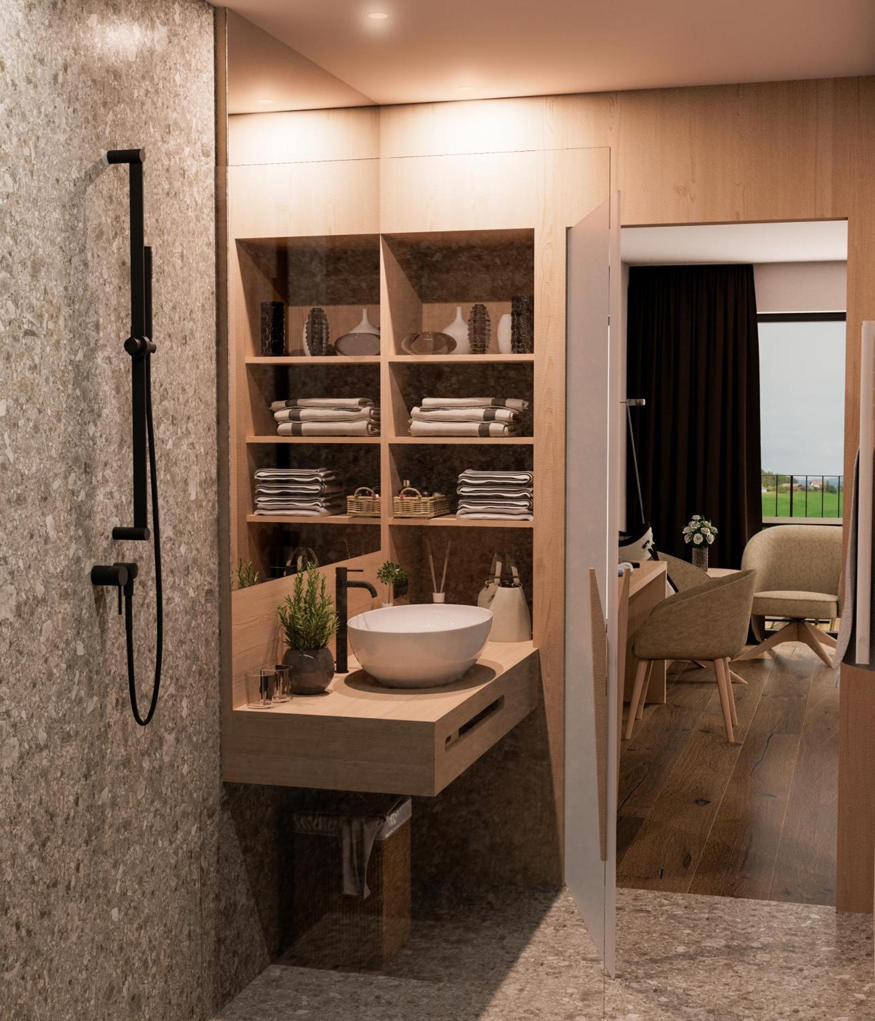 Hotel Alpenflora Castelrotto Habitación foto