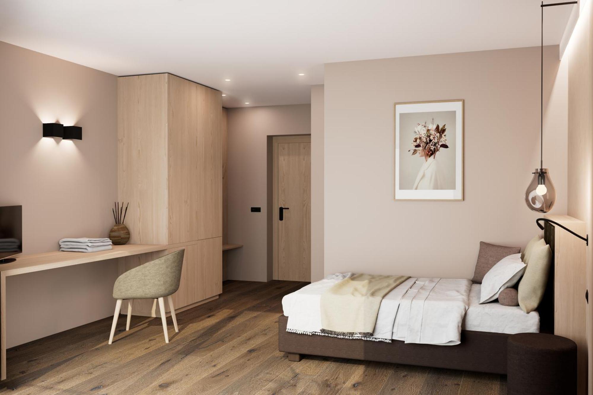 Hotel Alpenflora Castelrotto Habitación foto