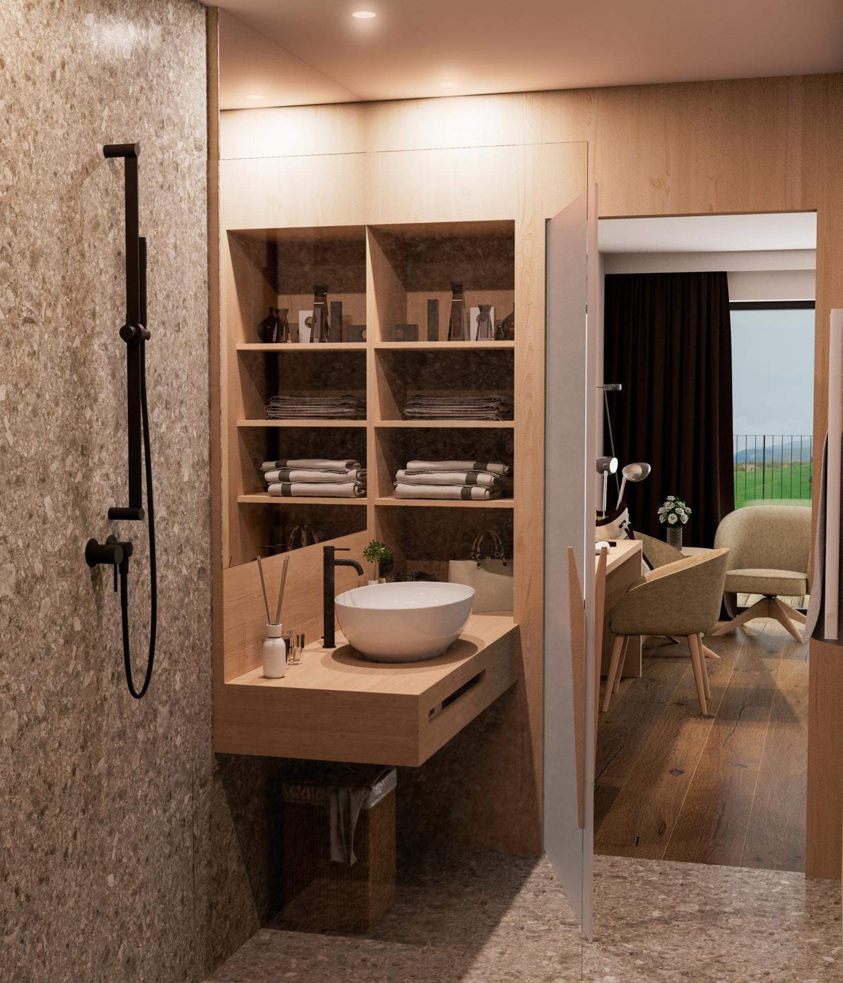 Hotel Alpenflora Castelrotto Habitación foto